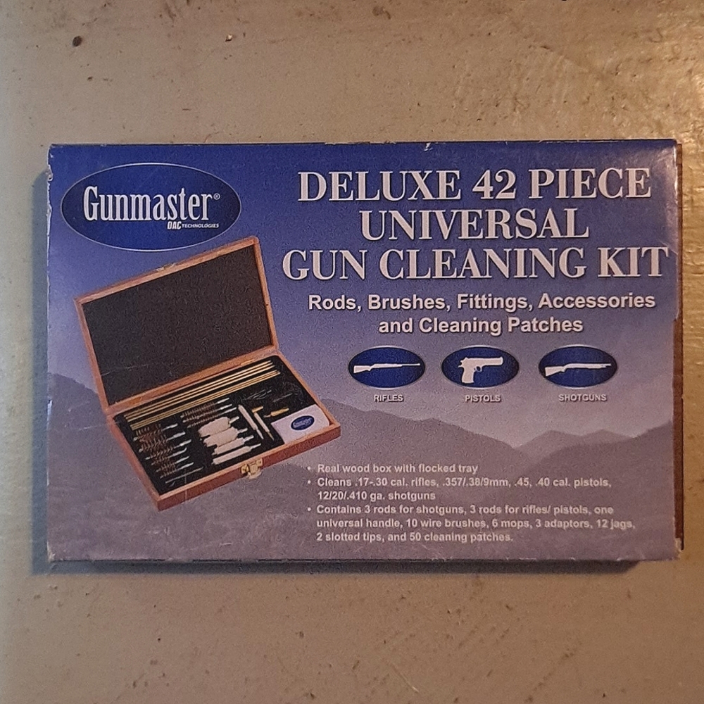 Gunmaster 42 Piece Gun Cleaner Kit